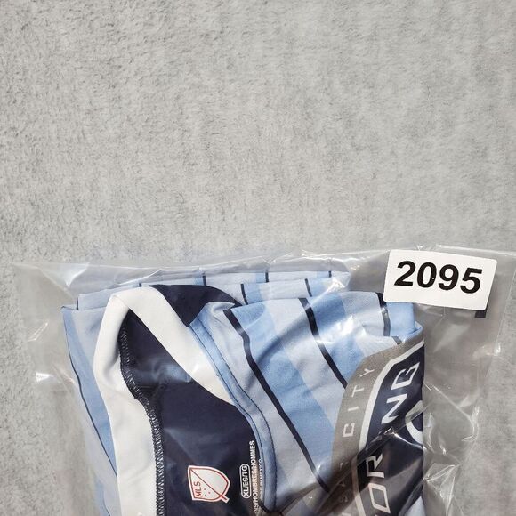 Sporting Kansas City Jersey Men XL Blue MLS Soccer Round Neck Pullover Vtg - Picture 7 of 7